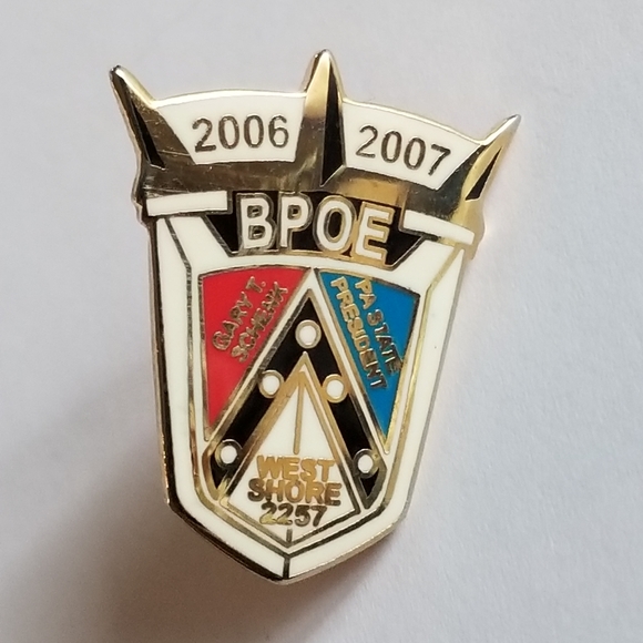 BPOE enamel pin West Shore 2257 Elks Lodge 2006 2007 - Picture 9 of 11